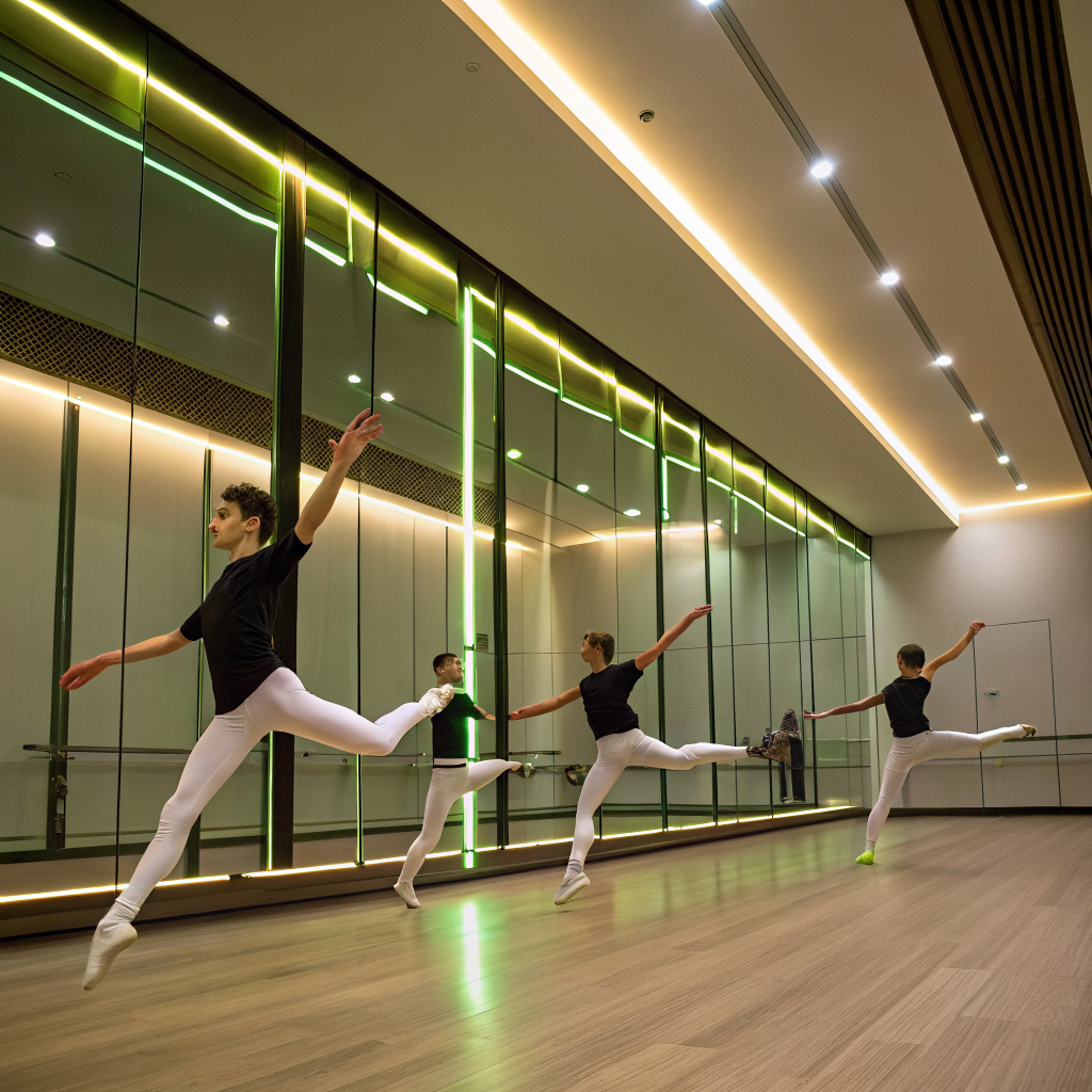 Neon Pulse Dancers